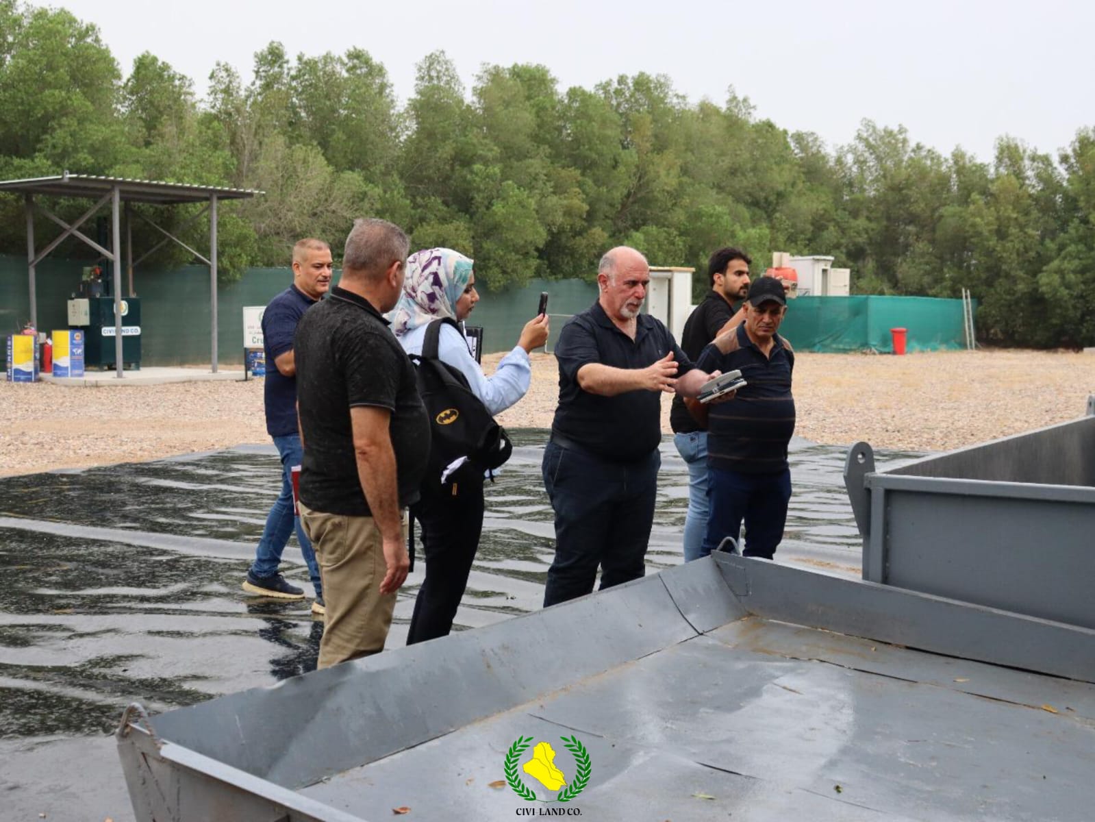 Ministry of Environment visit to the Hazardous Waste Treatment Centre of CLC